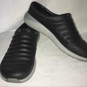 Waterproof Merrell slip on mules